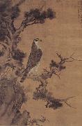 Zhang Shunzi and Xuejie Wong Eagle on Pine